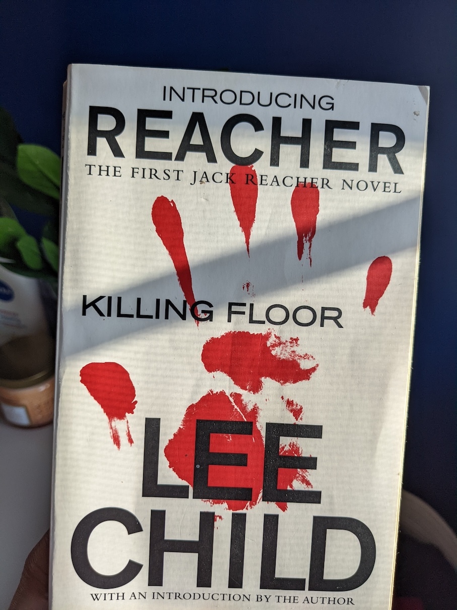 Image of book cover of Lee Child's book Killing Floor